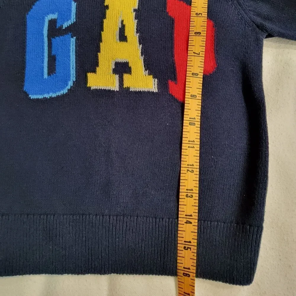 Baby Gap Logo Knit Sweater Size 4T